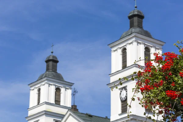 Templom Szent alexander Suwałki városában. Lengyelország — Stock Fotó
