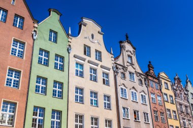Polonya, Gdansk 'ta renkli evler