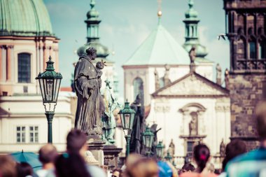 Prag 'daki Charles Köprüsü 