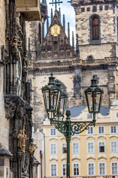 Praga, Ayuntamiento Viejo (siglo XV) ) — Foto de Stock