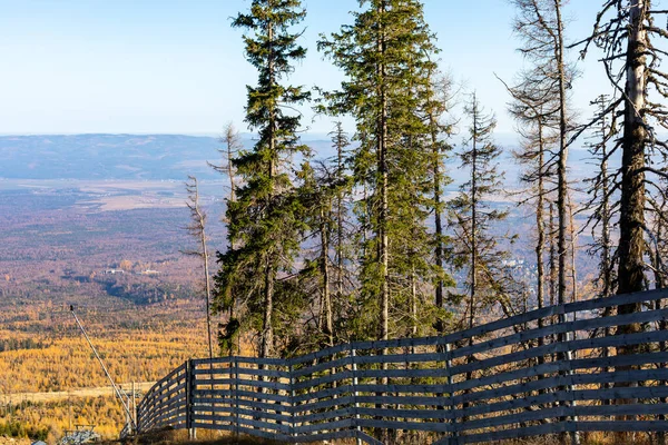 Slowakije Prachtige Herfst Landschap Van Hoge Tatra Trekking Naar Lomnicky — Stockfoto