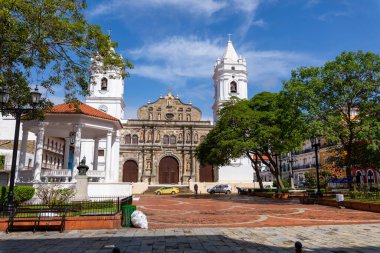 Panama City 'nin tarihi bir kasabası. Panama.