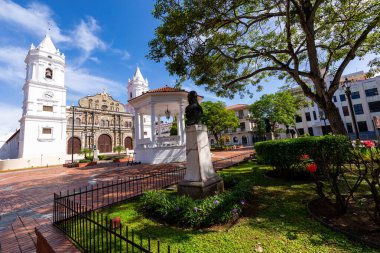Panama City 'nin tarihi bir kasabası. Panama.