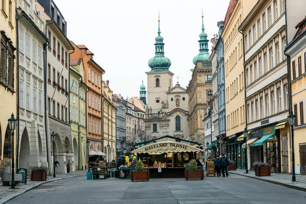 Prag Tschechische Republik Dezember 2021 Altstadt Prag Tschechien Prag Beliebte — Stockfoto