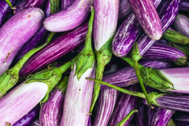 Sri Lanka Çarşısı. Sri Lanka 'daki açık hava pazarında tropik meyve ve sebzeler. 