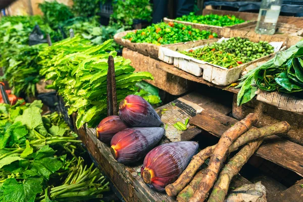 Kandy Municipal Central Market Possibile Trovare Frutta Verdura Carne Pesce — Foto Stock