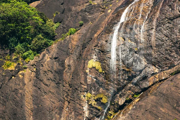 Valley Utsikt Med Byar Och Berg Vid Soluppgången Utsikt Från — Stockfoto