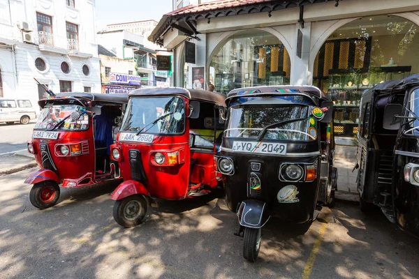 Allmän Trafik Vid Rusningstid Kandy Sri Lanka — Stockfoto