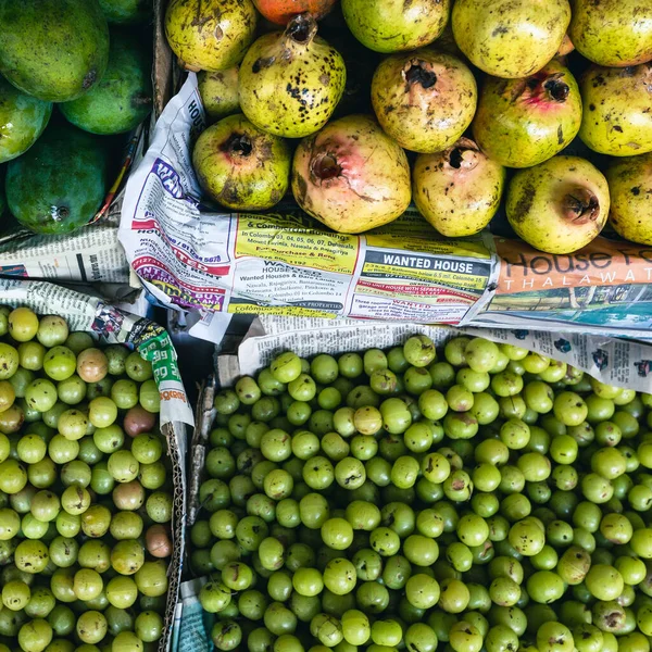 Różne Warzywa Sklepie Warzywnym Kandy Sri Lanka — Zdjęcie stockowe