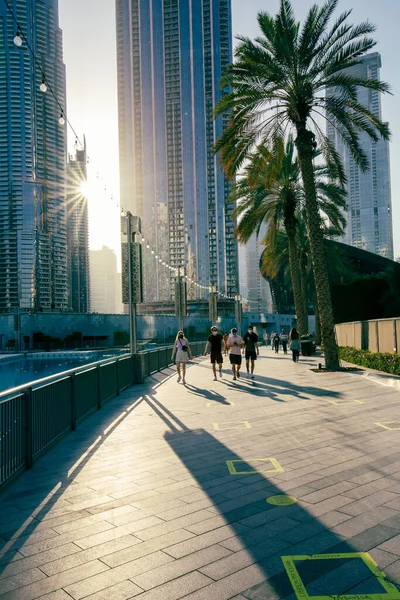 Dubai Business Bay Emiratos Árabes Unidos Oriente Medio —  Fotos de Stock