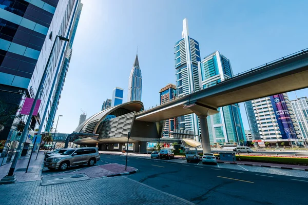 비즈니스 Dubai Business Bay 아랍에미리트의 — 스톡 사진