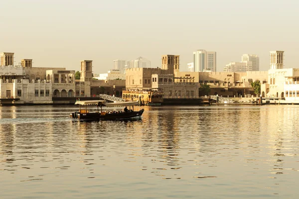 Dubai Bay Creek Deira Παλιά Πόλη Ηνωμένα Αραβικά Εμιράτα Μέση — Φωτογραφία Αρχείου