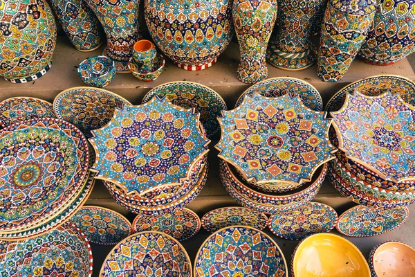 Negozio Souvenirs Dubai Grand Souk Tradizionale Bazar Stile Arabo Dubai — Foto Stock