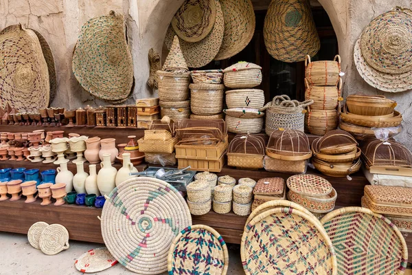 Boutique Souvenirs Dubai Grand Souk Traditionnel Bazar Style Arabe Dubai — Photo