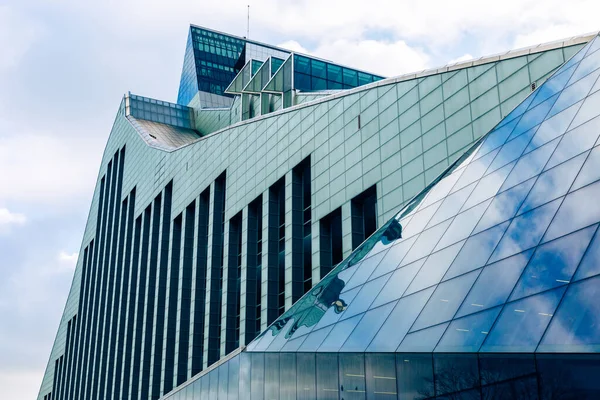 Bibliothèque Nationale Lettone Château Lumière Riga Capitale Lettonie Pays Baltes — Photo