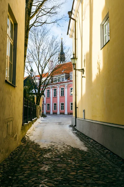 Cidade Velha Tallin Arquitetura Gótica Medieval Tallin Capital Estônia Estados — Fotografia de Stock