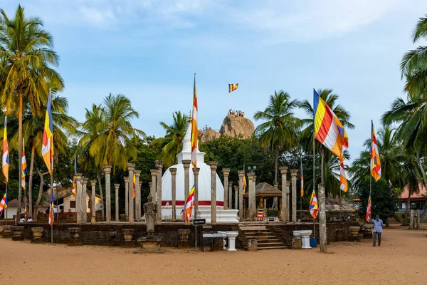 Буддийский Храм Древнем Городе Михинтале Недалеко Анурадхапуры Шри Ланка — стоковое фото