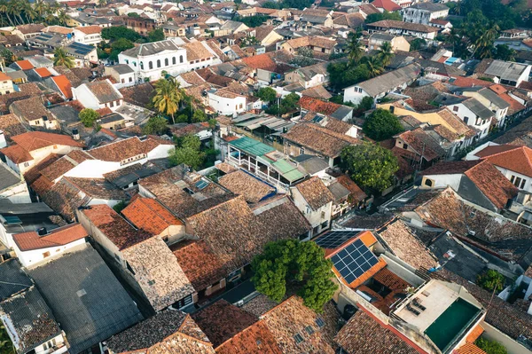 Vista Aerea Galle Fort Galle Faro Sri Lanka — Foto Stock