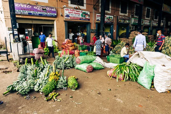 Dambulla Sri Lanka Mars 2022 Colorful Dambulla Dedicated Economic Center — Stockfoto