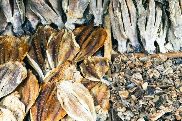 Gemeentelijke Centrale Markt Kandy Vlees Vis Droog Voedsel Kruiden Sri — Stockfoto