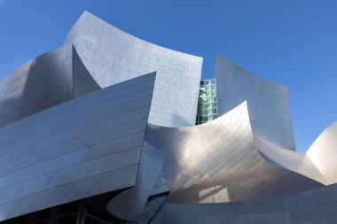 LOS ANGELES, CALIFORNIA, 24 Mart 2022: Walt Disney Konser Salonu Los Angeles, Kaliforniya, ABD.