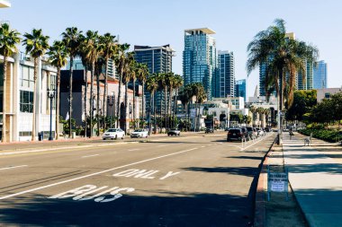 San Diego City, Downtown Cityscape, San Diego California, ABD 