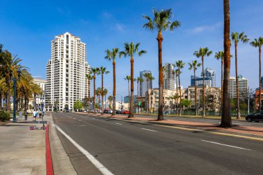 San Diego City, Downtown Cityscape, San Diego California, ABD 