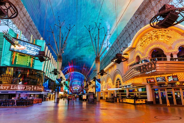 Las Vegas Usa March 2022 Fremont Street Las Vegas Street — Stock Photo, Image