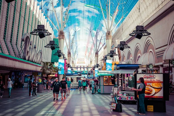 Las Vegas Usa Marzo 2022 Fremont Street Las Vegas Strada — Foto Stock