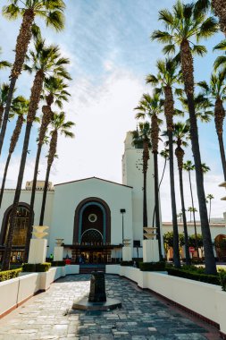 Los Angeles, Kaliforniya 'daki Union İstasyonu, ABD.