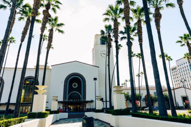 Los Angeles, Kaliforniya 'daki Union İstasyonu, ABD.