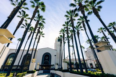 Los Angeles, Kaliforniya 'daki Union İstasyonu, ABD.