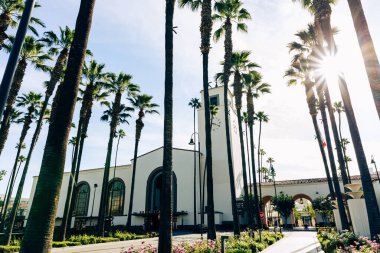 Los Angeles, Kaliforniya 'daki Union İstasyonu, ABD.