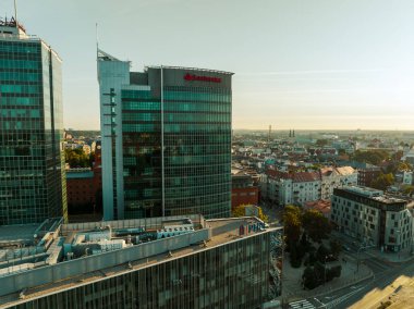 Poznan 'ın Modern Bölgesi manzarası. Büyük Polonya Voyvoda 'sı. Polonya. Avrupa. 