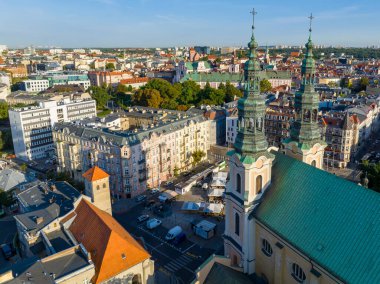 Poznan 'ın Modern Bölgesinin Hava Görüntüsü. Büyük Polonya Voyvoda 'sı. Polonya. Avrupa. 