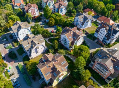 Poznan 'ın Modern Bölgesinin Hava Görüntüsü. Büyük Polonya Voyvoda 'sı. Polonya. Avrupa. 