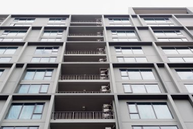 Modern office building in business center of Thailand.