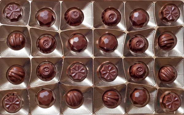 Paquet de chocolats — Photo