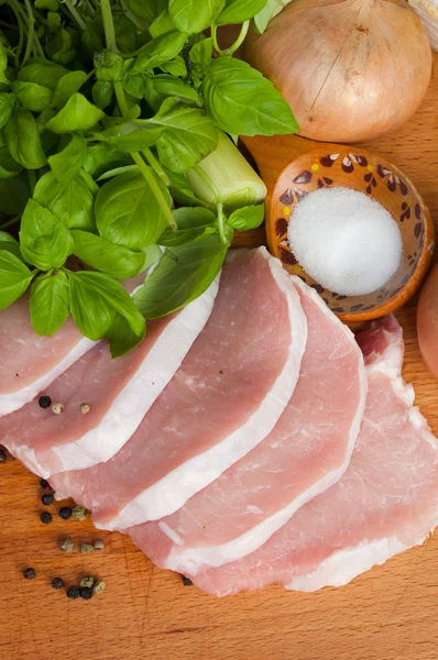 Polish pork chop — Stock Photo, Image