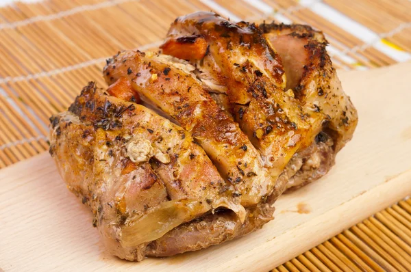 Roast of the pork ham — Stock Photo, Image