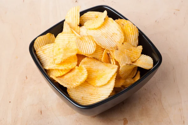 Aardappelchips — Stockfoto