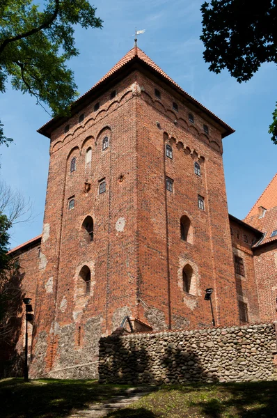 Castello di Nidzica — Foto Stock