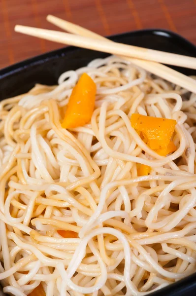 Aziatische schotel - pasta — Stockfoto