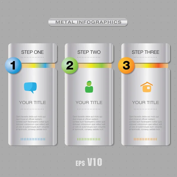 Web bilgi Masası öğeleri vektör