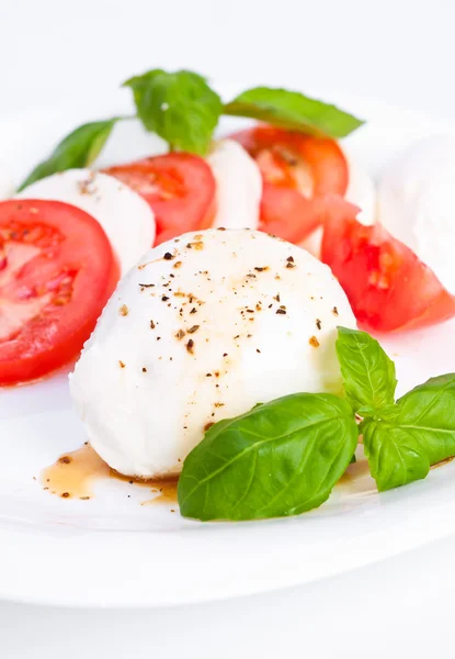 Mozzarella fresca — Foto Stock