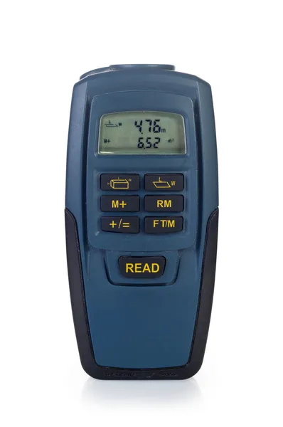 Ultrasonik lazer ölçüm aracı — Stok fotoğraf