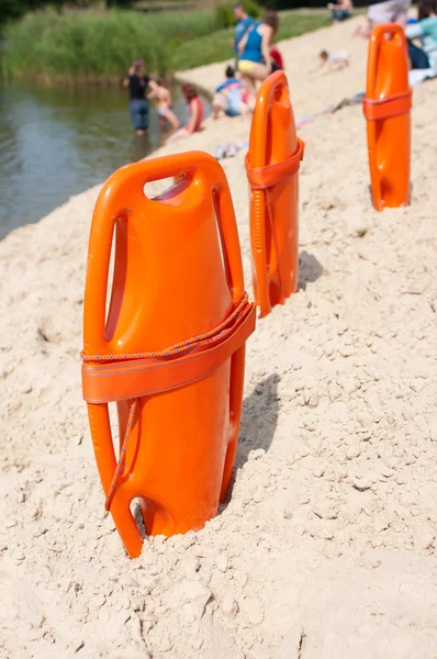 Rettungsausrüstung für Rettungsschwimmer — Stockfoto