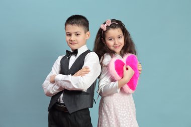 Birbirine aşık çift.