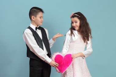 Birbirine aşık çift.