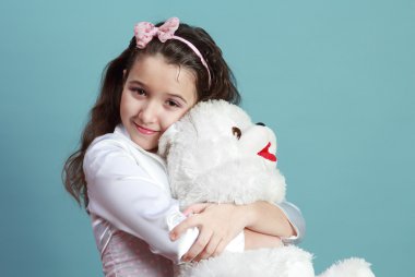 Güzel bir kızın portresi..